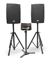 Мобильный звуковой комплект NORDFOLK MS12 MKII 1200 Вт, микш 6 каналов, 12"/ 1.34"CD, MP3, Bluetooth